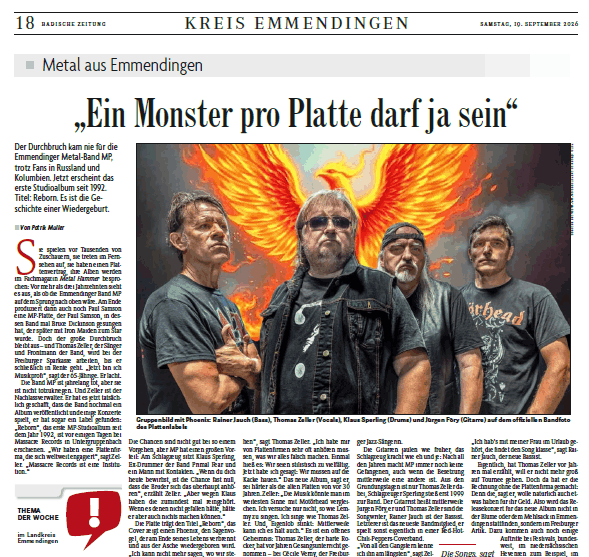 MP Reborn - Presse